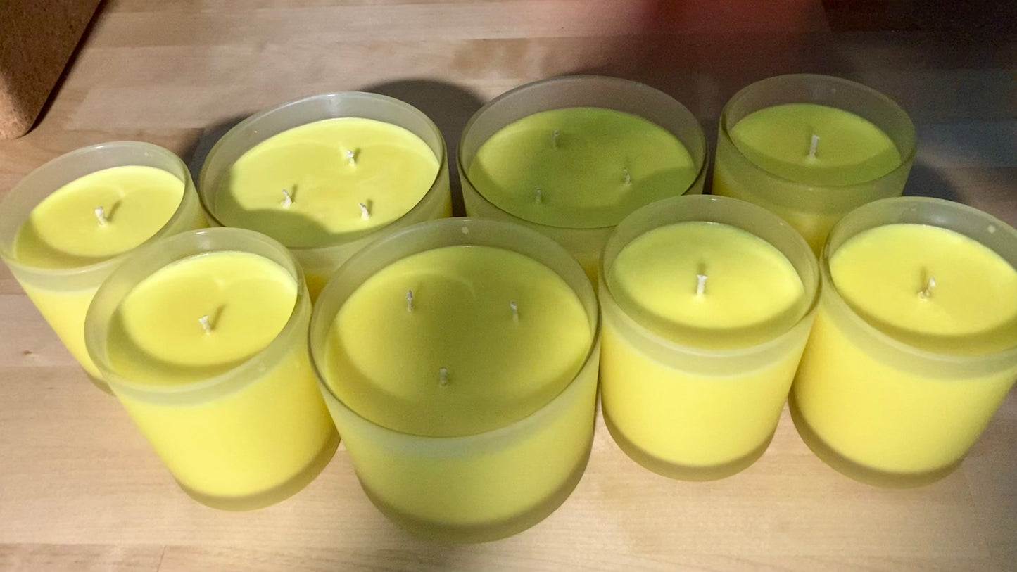 We all live in a… Lemon Submarine Candle