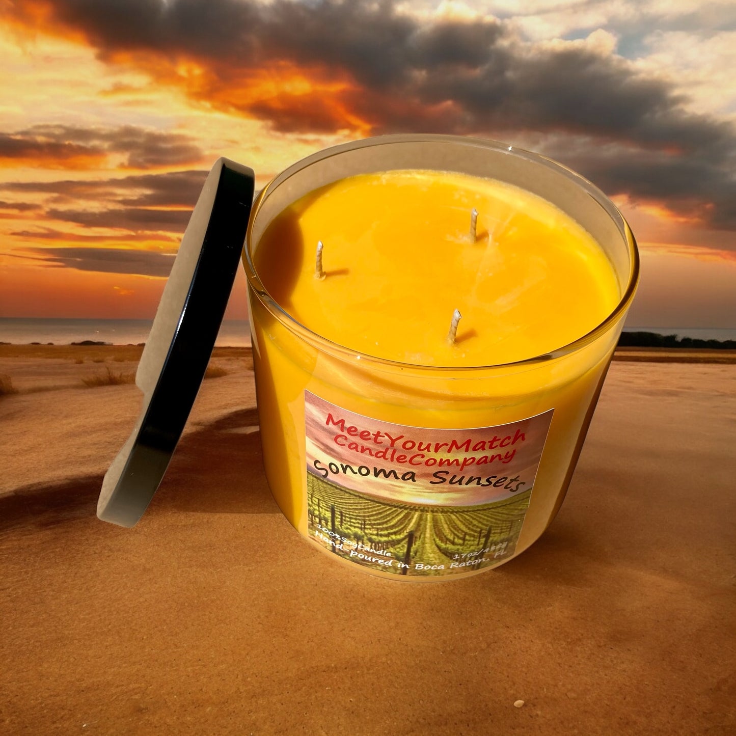 Candle: Sonoma Sunsets